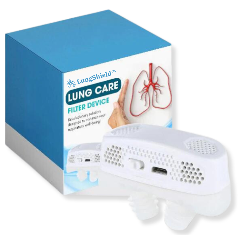 LungShield™ | מסנן נשימה לניקוי הריאות