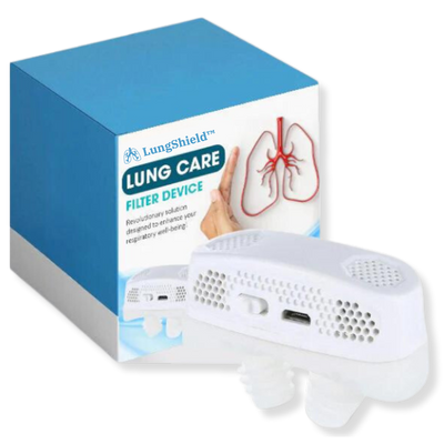 LungShield™ | מסנן נשימה לניקוי הריאות