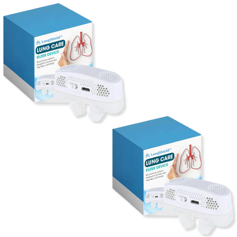 LungShield™ | מסנן נשימה לניקוי הריאות