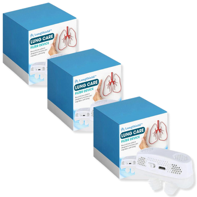 LungShield™ | מסנן נשימה לניקוי הריאות